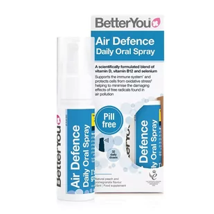 BetterYou - Air Defence Daily Oral Spray, Brzoskwinia i Granat, 25 ml - Witaminy i minerały - miniaturka - grafika 1