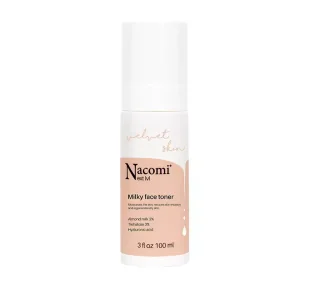 Nacomi Nacomi Next Level - Velvet Skin - Milky Face Toner - Nawilżający, mleczny tonik do twarzy - 100 ml - Toniki i hydrolaty do twarzy - miniaturka - grafika 1