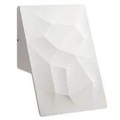 Lampy ogrodowe - Zewnętrzna LAMPA ścienna CRACKS ML094 Milagro elewacyjna OPRAWA metalowa LED 10W 4000K outdoor IP44 biała - miniaturka - grafika 1