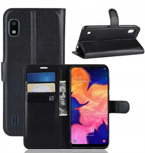 LITCHI GALAXY A10 CZARNY - Etui i futerały do telefonów - miniaturka - grafika 1