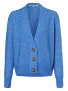 Swetry damskie - Second Female - Kardigan damski z dodatkiem moheru  Brookline, niebieski - miniaturka - grafika 1