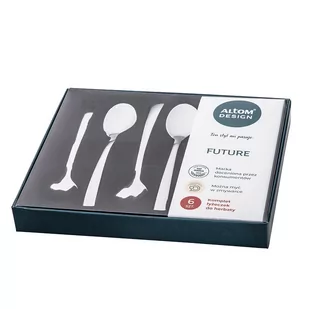 Komplet 6 Łyżeczek Do Herbaty Pudełko Flok - Zestawy sztućców - miniaturka - grafika 4