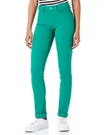 Spodnie damskie - s.Oliver Jeansy damskie, Betsy Slim Fit, zielone, 48/36, zielony, 48 - miniaturka - grafika 1