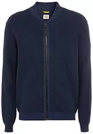 Kurtki męskie - camel active Męska kurtka z dzianiny 409503/1K11, Night Blue, 4XL, niebieski (Night Blue), 4XL - miniaturka - grafika 1