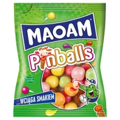 Cukierki - Maoam Pinballs Guma rozpuszczalna draże 140 g - miniaturka - grafika 1