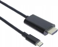 Kable - PremiumCord USB-C - HDMI 2 m Czarny ku31hdmi17 - miniaturka - grafika 1