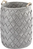 Kosze na bieliznę - Aquanova Kosz na pranie AMY silver grey - miniaturka - grafika 1
