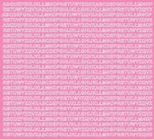 Dekoratorstwo - Litery samoprzylepne z połyskiem, różowe, 5 mm - miniaturka - grafika 1