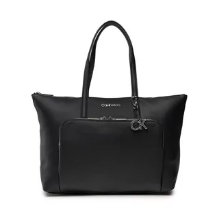 Torebki damskie - Calvin Klein Torebka Ck Must Slim Shopper Lg K60K608716 Ck Black BAX - grafika 1