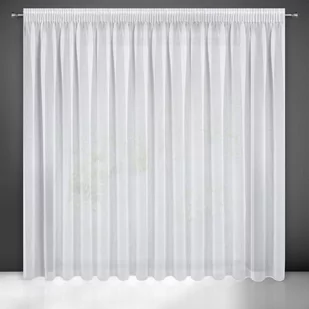 Firana Elpidia na taśmie 350x250 Biała Eurofirany - Firany - miniaturka - grafika 1