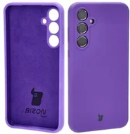 Etui i futerały do telefonów - Bizon Silikonowe etui Soft Case do Galaxy A55 5G, fioletowe - miniaturka - grafika 1