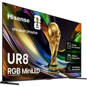 Telewizory - HISENSE 100UR8S 100" RGB 4K 180 Hz VRR VIDAA Dolby Atmos Dolby Vision HDMI 2.1 - miniaturka - grafika 1