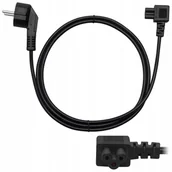 Kable komputerowe i do monitorów - Kabel zasilający do zasilacza (koniczynka) 1m - miniaturka - grafika 1