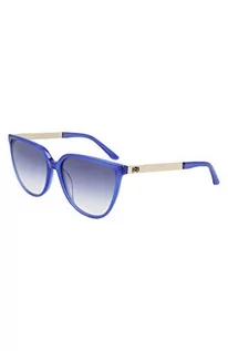 Okulary przeciwsłoneczne - Calvin Klein Damskie okulary przeciwsłoneczne, Milky kobalt, jeden rozmiar - grafika 1