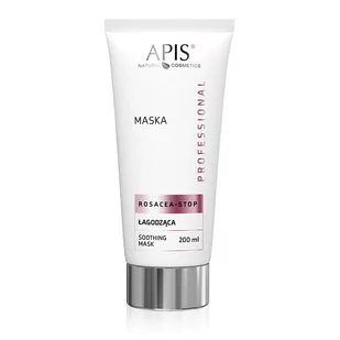 Apis Professional Rosacea Stop Aksamitna maska 200ml AP53875 - Maseczki do twarzy - miniaturka - grafika 1