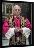 Ikony i obrazy sakralne - Leon XIV obraz papieża do domu, kościoła, zakrystii - miniaturka - grafika 1