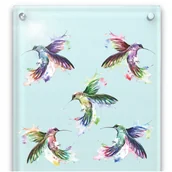 Naklejki na ścianę - Naklejki Na Ścianę Ptaki Koliber Szafę Meble Szybę Lustro Dla Dzieci Pokój - miniaturka - grafika 1