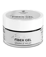 Żele do paznokci - Żel budujący Victoria Vynn Easy Fiber Gel Sparkle Milky 50 ml - miniaturka - grafika 1