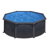 Baseny ogrodowe - Basen ogrodowy stalowy Kea 350x120cm GRE - miniaturka - grafika 1