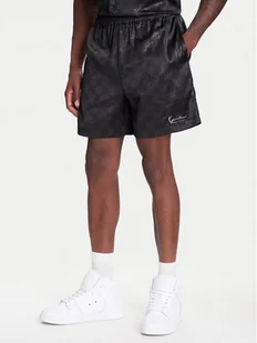 Karl Kani Szorty sportowe Signature All Over Print Resort PD00005302 Czarny Regular Fit - Spodenki męskie - miniaturka - grafika 1