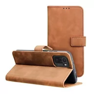 Etui i futerały do telefonów - OEM Kabura Tender Book Do Xiaomi Redmi Note 10 / 10s Brązowy - miniaturka - grafika 1
