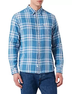 wrangler koszula męska, Lantana Coral, M - Koszule męskie - miniaturka - grafika 1