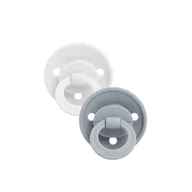 Smoczki uspokajające - Elodie Details - Smoczek lateksowy - 0-6 m-cy - Sunrise Blue - 2 sztuki - miniaturka - grafika 1