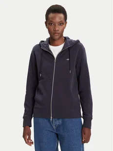 Gant Bluza Shield 4201412 Granatowy Regular Fit - Bluzy damskie - miniaturka - grafika 1