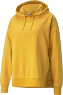 Bluzy damskie - Puma Bluza damska Puma HER Hoodie TR żółta 589519 37 XL - miniaturka - grafika 1
