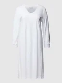 Bielizna nocna - Koszula nocna obszyta koronką - miniaturka - grafika 1