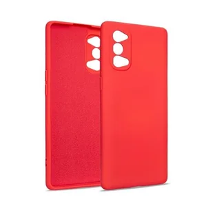 Beline Beline Etui Silicone Oppo Reno4 Pro 5G czerwony/red 5903657579170 - Etui i futerały do telefonów - miniaturka - grafika 1