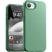 Etui i futerały do telefonów - Etui MERCURY Silicone do Apple iPhone 16e Zielony - miniaturka - grafika 1