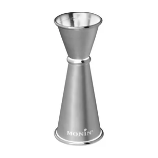 Miarka barowa Monin - japoński jigger 30/60 ml - Śmietanki i dodatki do kawy - miniaturka - grafika 1