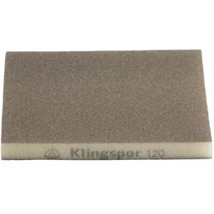 Klingspor Gąbka polerska ścierna e-korund 120 98 10mm gr.120 szt.1 [271082] - Akcesoria do elektronarzędzi - miniaturka - grafika 1