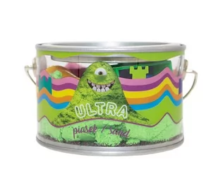Ultra Piasek zielony - puszka 200g + 5 foremek Zamek Epee - Masy plastyczne - miniaturka - grafika 1