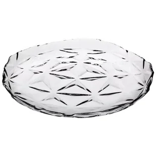 Talerz PASABAHCE Estrella 20 cm Przezroczysty - Talerze - miniaturka - grafika 1