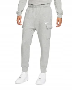 NIKE SPODNIE DRESOWE MĘSKIE BAWEŁNA BOJÓWKI CD3129 063 r. S - Dresy męskie - miniaturka - grafika 1