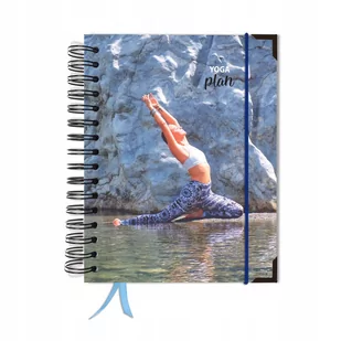 Planer YOGA 2022/2023 terminarz kalendarz tyg A5+ - Planery Planer YOGA 2022/2023 terminarz kalendarz tyg A5+ - Planery - miniaturka - grafika 1