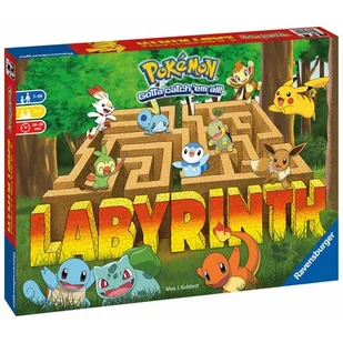 Ravensburger Labyrinth Pokémon - Gry planszowe - miniaturka - grafika 1