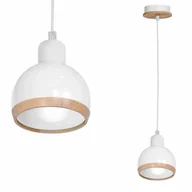 Lampy sufitowe - Milagro Lampa wisząca OVAL WHITE 1xE27 MLP7043 - miniaturka - grafika 1