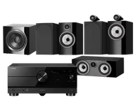 Kino domowe - Yamaha RX-A4A (czarny) + 705 S3 + 706 S3 + HTM72 S3 + DB4S (czarny) - miniaturka - grafika 1