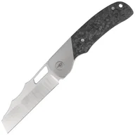 Noże - Nóż składany Bestech Syn Titanium / Marble Carbon Fiber, Hand Rubbed Satin Elmax by Evolved EDC (BT2306A) - miniaturka - grafika 1