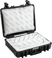 Walizki i skrzynie na sprzęt fotograficzny - Walizka B&W Outdoor Cases Typ 6040 LI-ION CARRY & STORE z wkładką Cirrux (CX) i 2 przegródkami (Czarna) - miniaturka - grafika 1