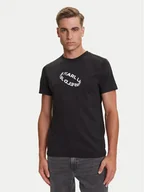 Koszulki męskie - Karl Lagerfeld Jeans T-Shirt A3M17037 Czarny Slim Fit - miniaturka - grafika 1