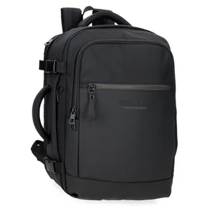 Pepe Jeans Sail up Plecak Na Laptopa 15,6 cala Czarny 25 x 40 x 20 cm Poliester i PU 20 l by Joumma Bags, Czarny (Black), Talla única, plecak na laptopa - Torby na laptopy - miniaturka - grafika 1
