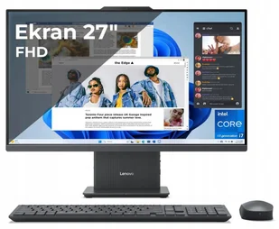 Komputer Lenovo IdeaCentre AiO 27IRH9 23,8' FHD i7-13620H 32GB SSD512 W11 - Zestawy komputerowe - miniaturka - grafika 1
