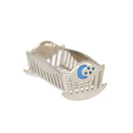 Biżuteria dla dzieci - Srebrna kołyska Ag 925 rodowana Ł01BR - miniaturka - grafika 1