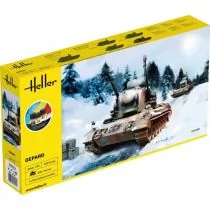 Model plastikowy Starter Set Działo Przeciwlotnicze Gepard Heller - Kolekcjonerskie modele pojazdów - miniaturka - grafika 1