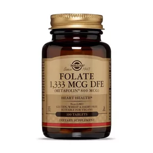 Folate 1333Mcg 100Tab. - Witaminy i minerały - miniaturka - grafika 1