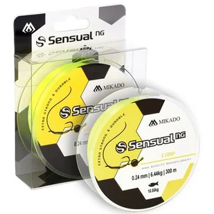 Mikado Żyłka Sensual Ng Carp 0.35mm/300m - Żółta - Żyłki wędkarskie - miniaturka - grafika 1